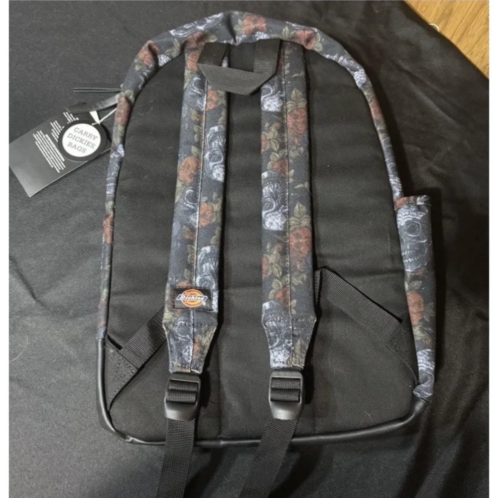 Dickies Floral And‎ Skull Backpack NWT Laptop Pocket